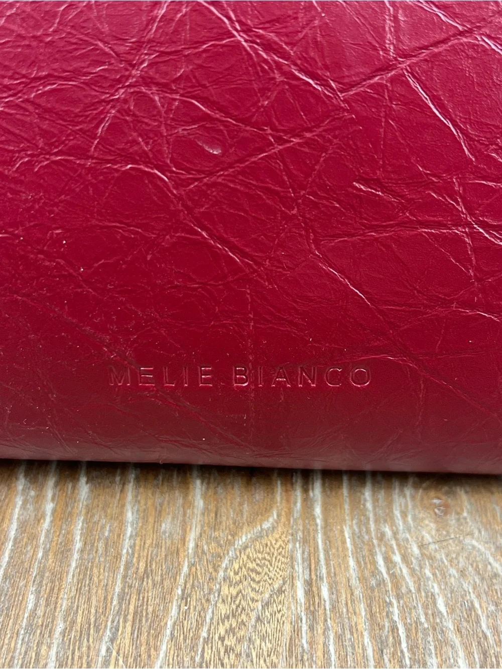 602 Melie Bianco Burgundy Satchel